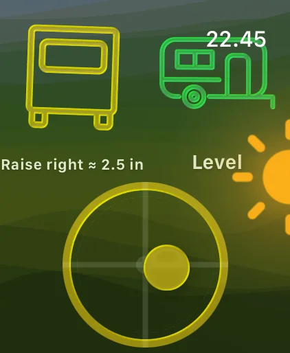 Apple Watch showing the same level