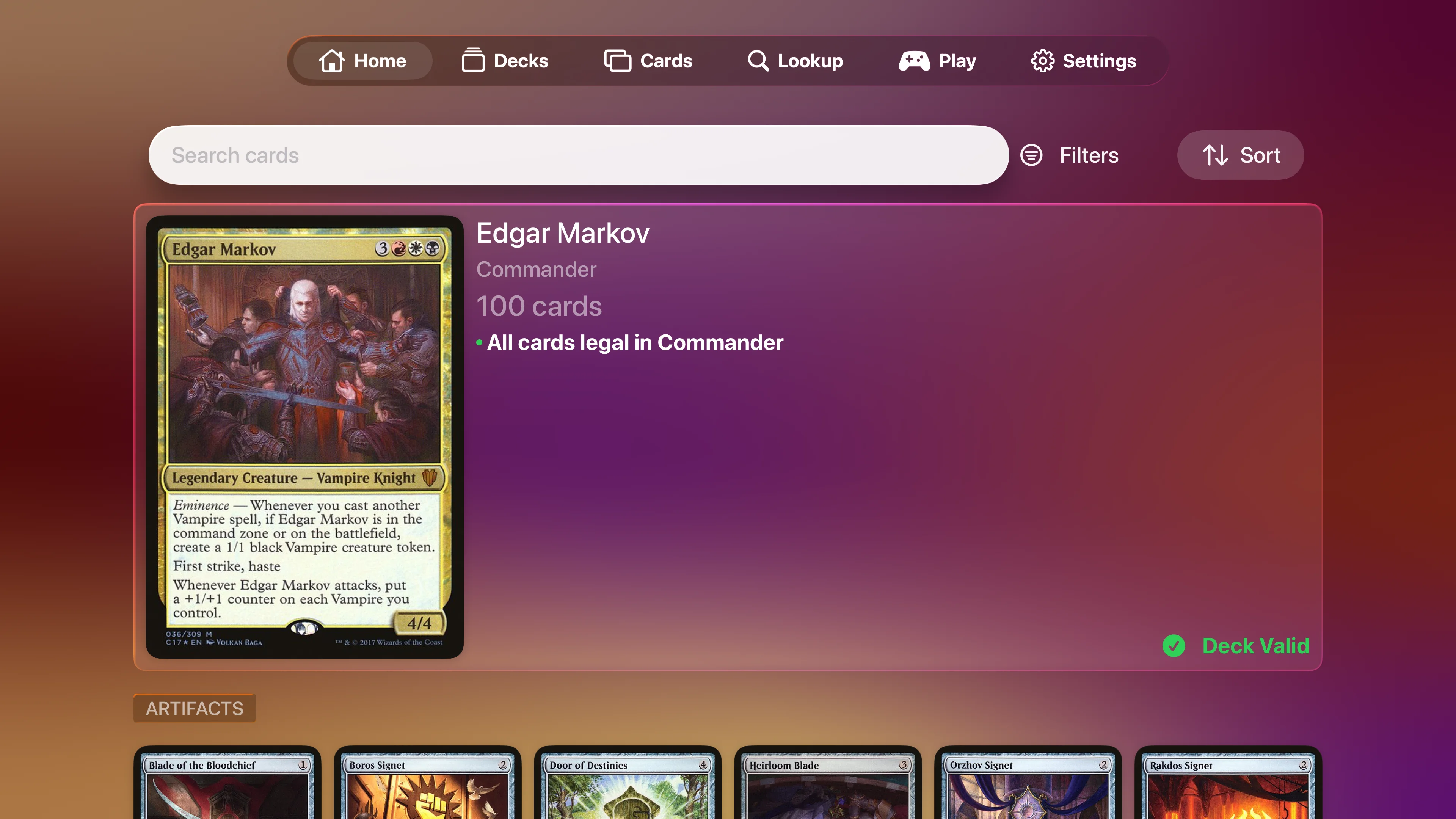 Apple TV - Deck Detail