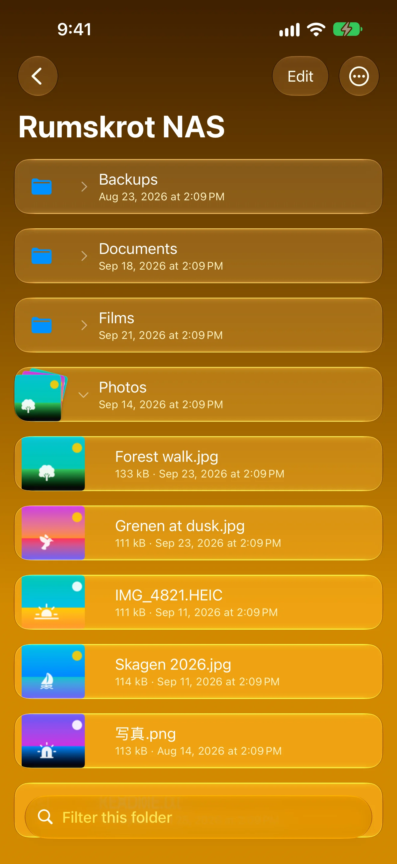 File browser